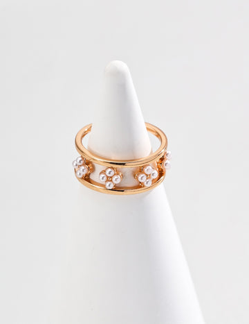 Essence Pearl Sterling Silver Pearl Ring